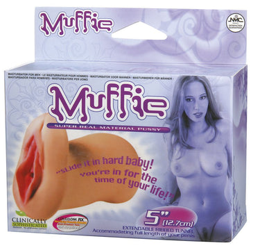 Nanma Muffie Super Realistic Male Masturbator - Flesh, 5-inch